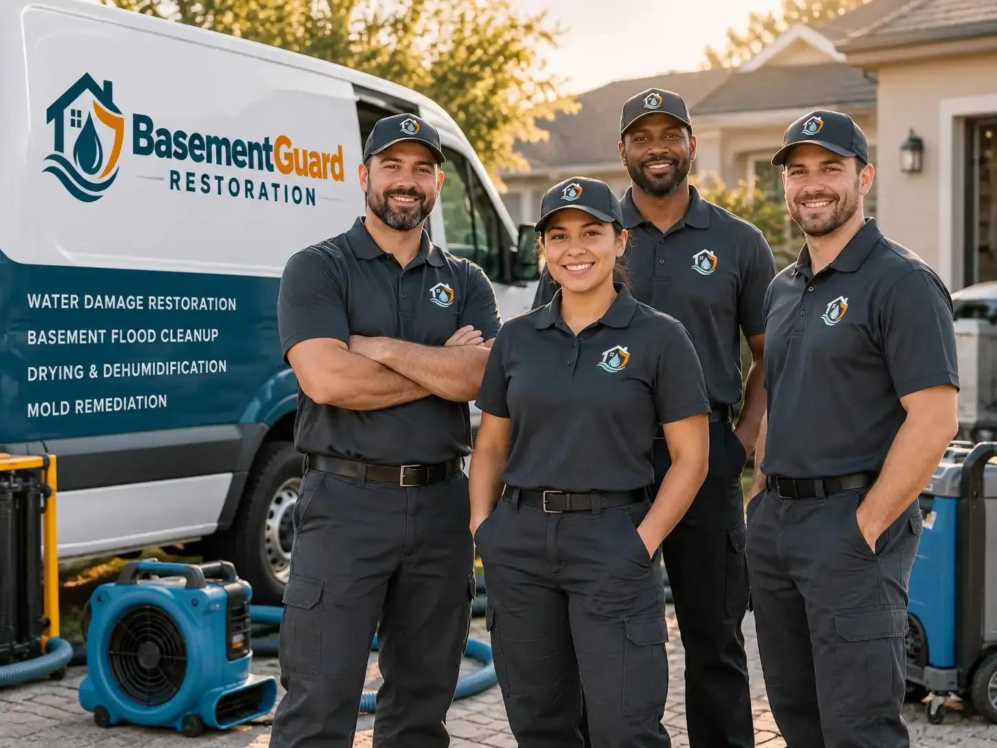 Basement Water Damage Restoration company in Harts, WV